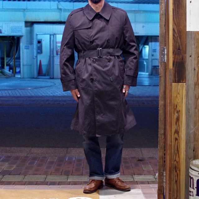 1990s US NAVY Trench Coat 42 S / ALL WEATHER COAT / 米軍 トレンチ