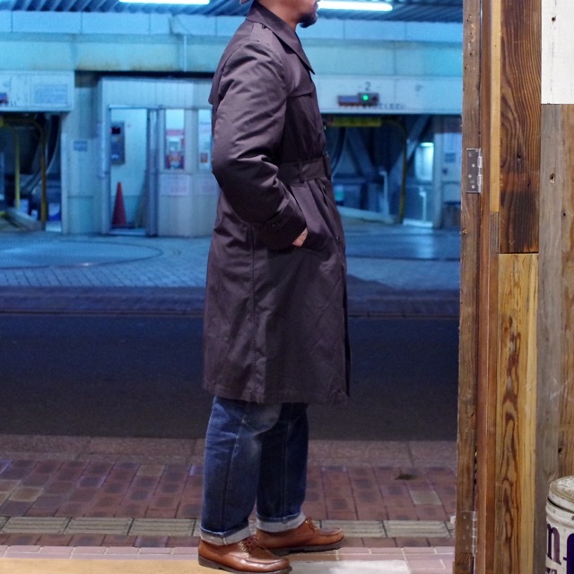 1990s US NAVY Trench Coat 42 S / ALL WEATHER COAT / 米軍 トレンチ