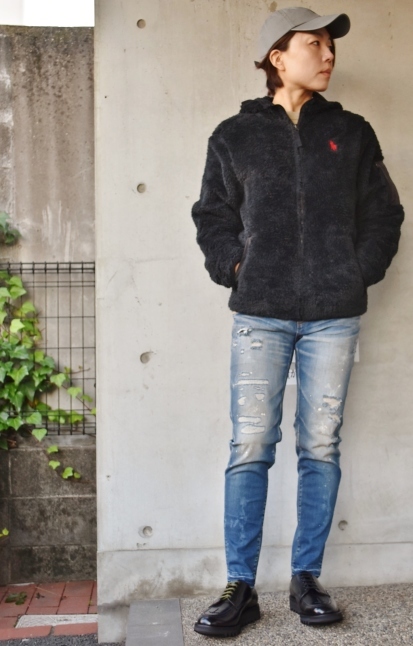「残り1枚」 Ralph Lauren Fleece ZIP JACKET_d0152280_13323707.jpg
