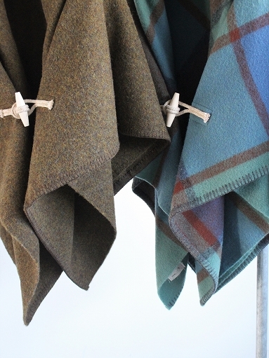 loomer　Shetland Wool Blanket Poncho_b0139281_18193715.jpg