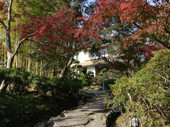 松花堂庭園の紅葉_b0299042_09595887.jpg