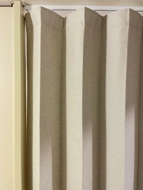 洗面トイレの間仕切りに『川島織物セルコン』の『パタパタカーテン』を納めました by inteiror styling of bright_c0157866_17360178.jpg