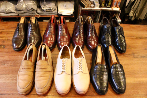 本日、12月4日(土) 13:00 OPEN 「Vintage Shoes」 店頭出し : FREEMAN