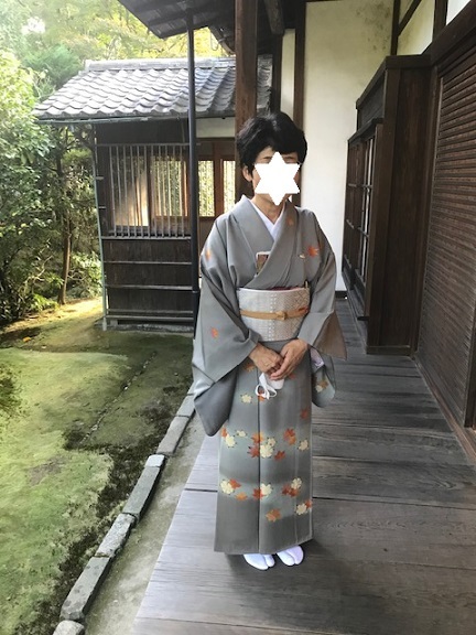 東福寺・退耕庵・作夢会月窯・東阿部流先生の紅葉の着物。_f0181251_19571555.jpg