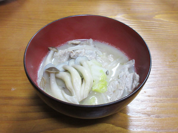 【キッコーマン】濃厚豆乳鍋つゆ まろやか担々_c0152767_07401184.jpg