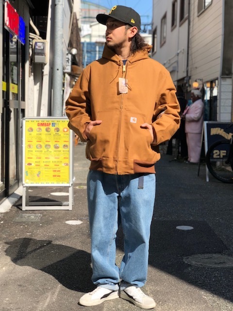 ポンパドー ビター CARHARTT デトロイトジャケット Sサイズ‼️ - ブルゾン