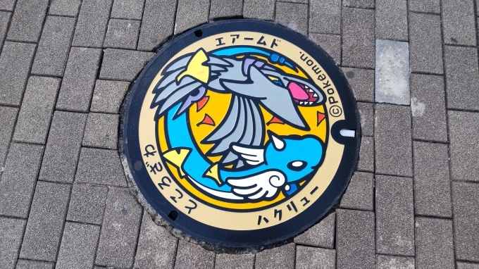 ポケモンマンホール ポケふた を探して 埼玉編 自転車散歩