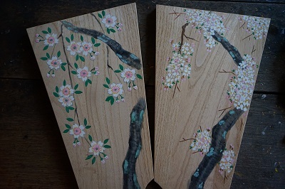 裏絵』描き その二 : 押絵羽子板・西山鴻月のブログ 『風の