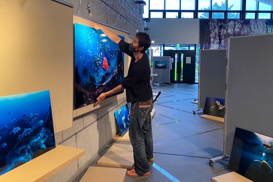 「海から見たニッポン 屋久島編」の写真展開催中!_b0186442_16432226.jpg
