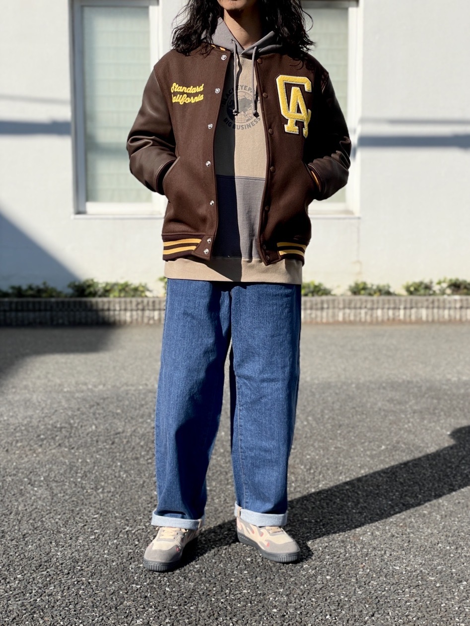 【超美品】STANDARD CALIFORNIA Varsity Jacket