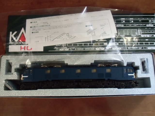 KATO 16番 EF58 大窓機ブルー 入廠 : 新湘南電鐵 横濱工廠3