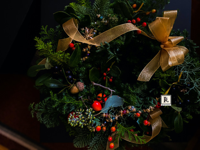 Christmas Wreath 2021　〜&#128276;やいろいろ〜_c0128489_17284956.jpg