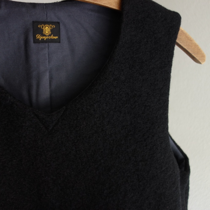 商品入荷のお知らせ / shetlandwool vest_e0130546_14044154.jpg