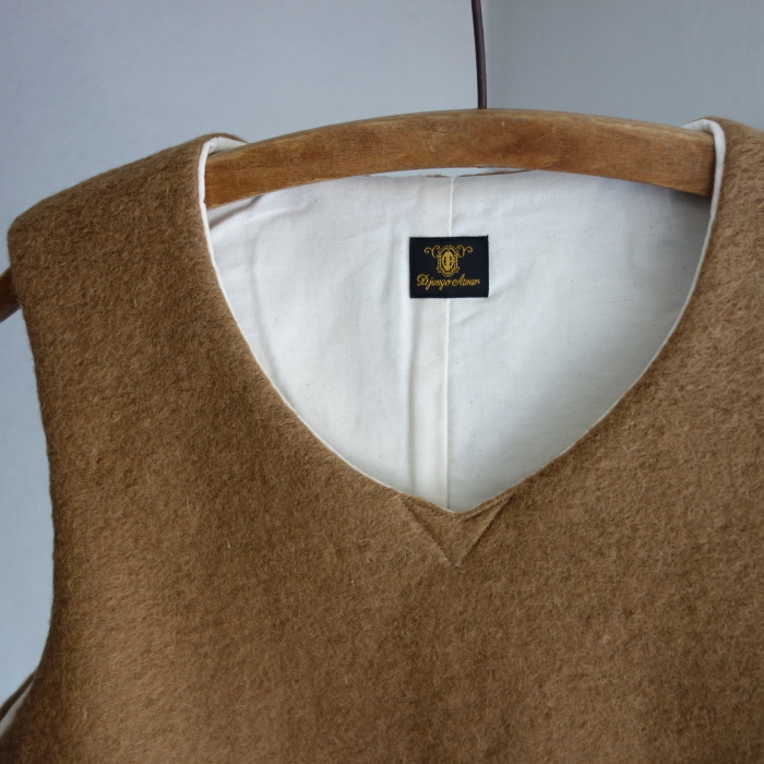 商品入荷のお知らせ / shetlandwool vest_e0130546_14155149.jpg