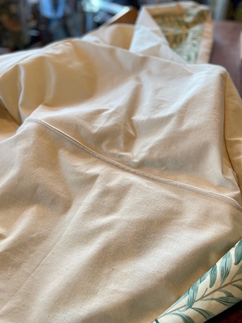 モリスの『ウィローボウ』で『ザノッタ・サッコ』のカバー製作を承りました by interior styling of bright_c0157866_20190733.jpg
