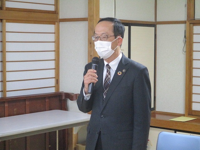 このままいけば無投票? 12日の市長選告示に向けた小長井よしまさ地区集会_f0141310_07235153.jpg