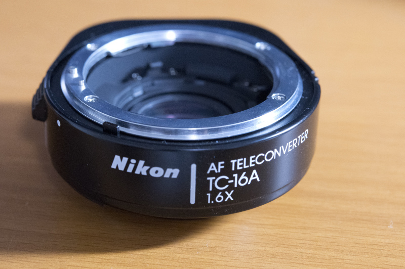 Nikon F3AF+魔法のテレコンバーターTC-16S+MD-4+Wレンズ