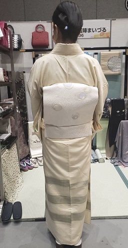 サローネのお客様・西陣まいづるネズミの名古屋帯。_f0181251_18462798.jpg