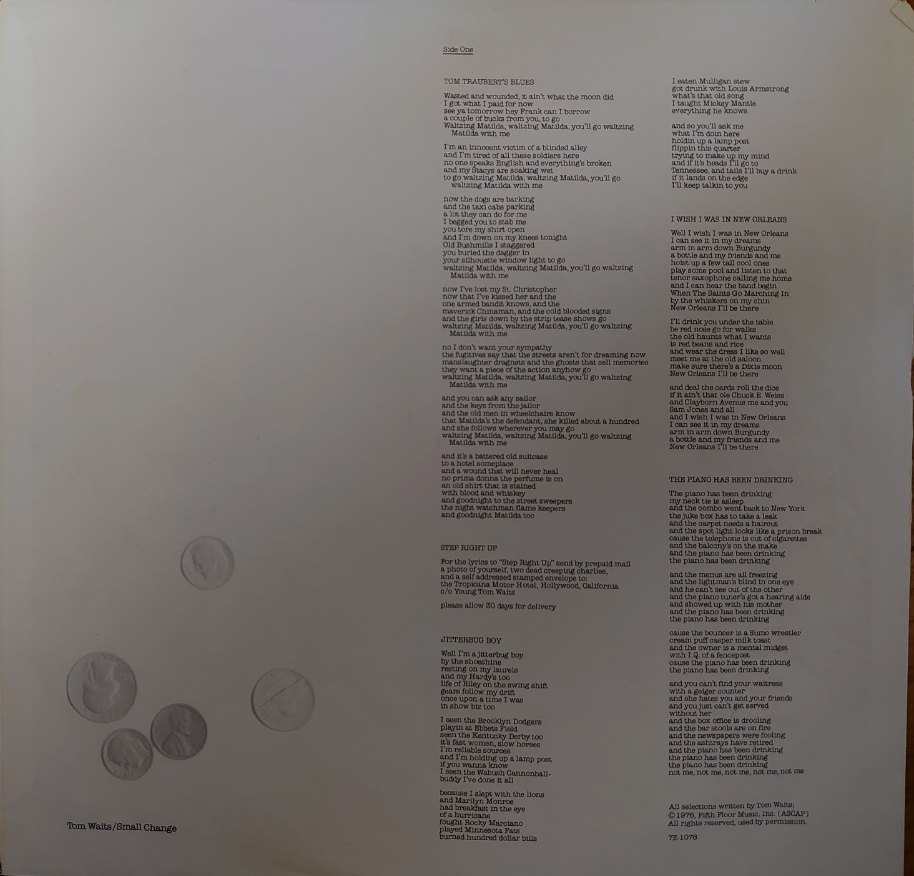 Tom Waits – Small Change | jim_ibanez