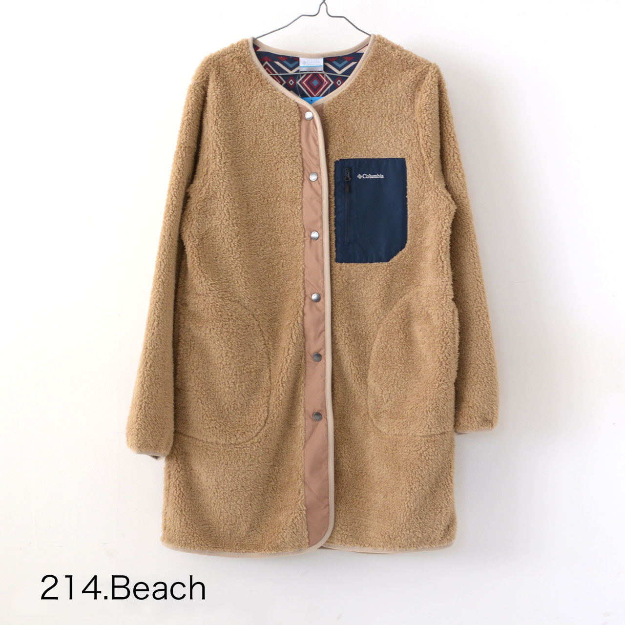 Columbia [コロンビア] W CHICAGO AVENUE FLEECE JACKET [PL9287]_f0051306_16301632.jpg
