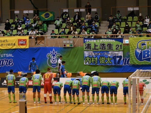 Fリーグ第18節 湘南vs北海道@秦野市総合体育館(参戦)_b0000829_09060770.jpg