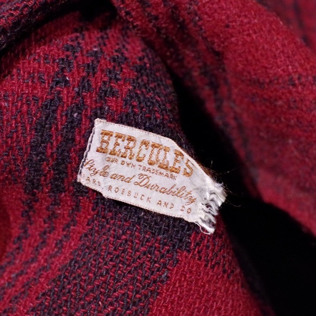 40s Hercules マッキーノジャケット バッファローチェック 楽天市場