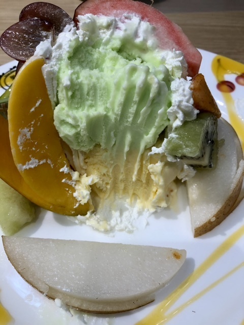 【果実園名物「皿パフェ」】_b0009849_14064378.jpeg