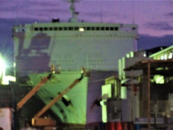 神田造船に日本海を航行する大型フェリー入渠_e0175370_14165513.jpg
