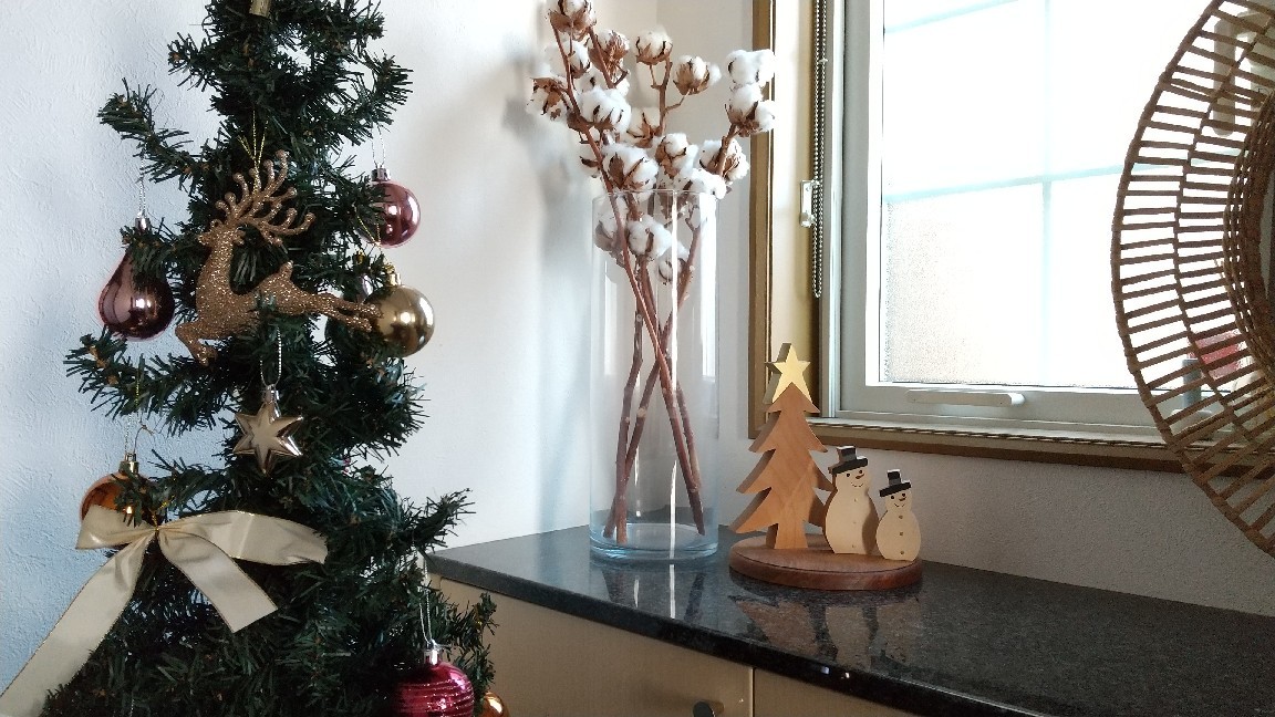 クリスマスインテリア21 今年もニトリの雑貨を中心に飾りました 彩りあふれる暮らしづくり