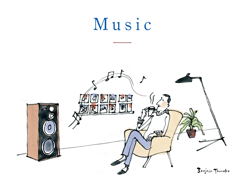 パナソニックホームズ Life Style Magazine イラスト_c0186612_00583846.jpg