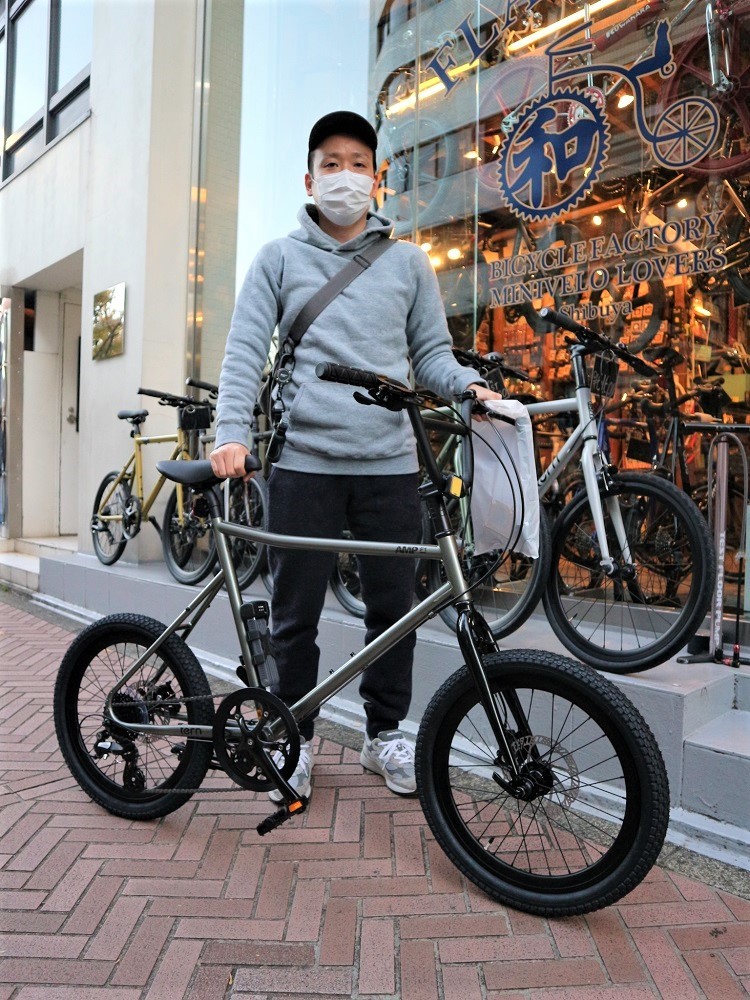 12月15日　渋谷　原宿　の自転車屋　FLAME bike前です_e0188759_17130679.jpg