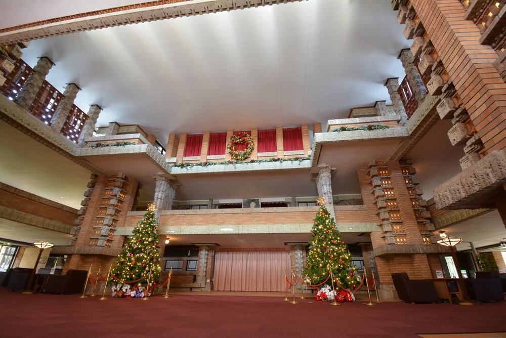 帝国ホテルのクリスマスツリー21 明治村が大好きな とある村民のブログ