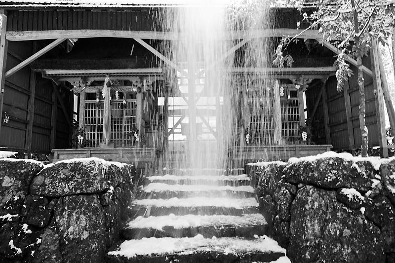 2021年京都の雪景色　初雪景色＠京北　賀茂神社_f0032011_21424069.jpg