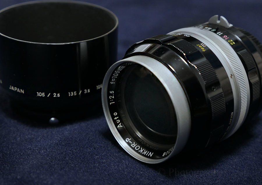 Nippon Kogaku Nikkor-P Auto 105mm f2.5 ＜その２＞ : 寫眞機萬年堂