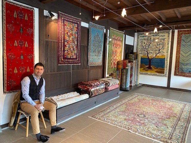 手織り絨毯&ギャッベ展_f0233340_11451582.jpg