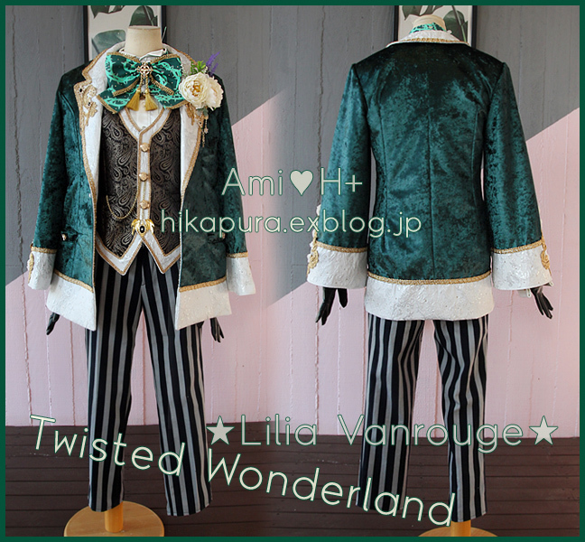 [Ami♡H+]リリア·ヴァンルージュ★ツイステッドワンダーランド★ゴースト·マリッジ★Lilia Vanrouge★Twisted Wonderland コスプレ衣装_d0160668_23410017.jpg