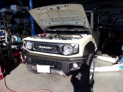 JB74Wジムニーシエラ 12ヶ月点検中(*^_^*)_c0213517_15515320.jpg