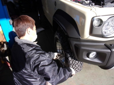 JB74Wジムニーシエラ 12ヶ月点検中(*^_^*)_c0213517_15515409.jpg