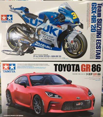 タミヤ 1/12 GSX-RR チームスズキ エクスター完成品 タミヤ 1/12 GSX-RR チームスズキ エクスター完成品
