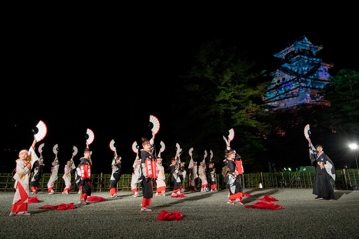NAKED FLOWERS 高知城 濱長 花神楽 その3_a0077663_18001628.jpg