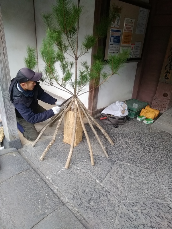 恒例の古式門松、できあがりました_f0101949_13391141.jpg