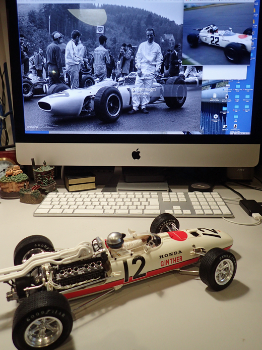 プラモ製作記 7 HONDA F1 1/12 タミヤ : 小生の備忘録