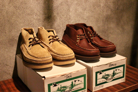 100年ブランド 「Russell Moccasin」 \"Sporting Clays Chukka\" ご紹介_f0191324_09281797.jpg