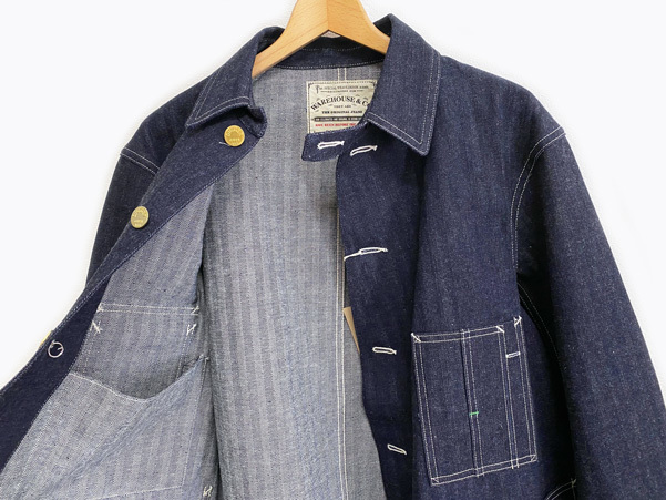 WAREHOUSE Lot 2165 ヘリンボーンカバーオール 希少42サイズ WAREHOUSE Lot 2165 ヘリンボーンカバーオール 希少42サイズ