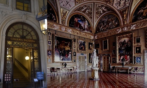 フィレンツェ最大の建築記念碑・ピッティ宮殿の壮麗な内部装飾_a0113718_15084843.jpg