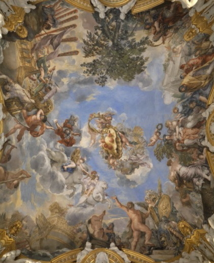 フィレンツェ最大の建築記念碑・ピッティ宮殿の壮麗な内部装飾_a0113718_15160406.jpg