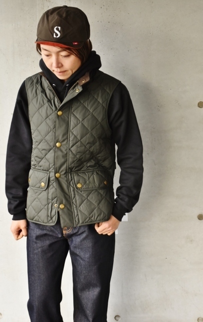 Barbour　バブアー　　と　　店主、Staff M子_d0152280_12543795.jpg