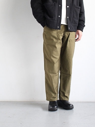 ARAN　FATIGUE PANTS - BACK SATIN / ARMY GREEN_b0139281_09594758.jpg