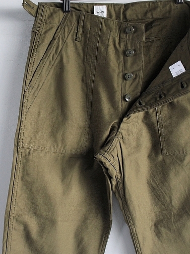 ARAN　FATIGUE PANTS - BACK SATIN / ARMY GREEN_b0139281_09594777.jpg