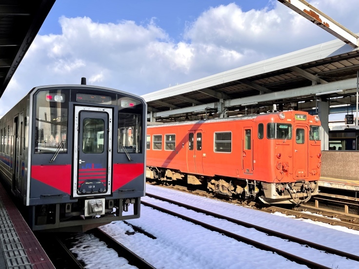 余部鉄橋♪ランチはセブンの厚焼き玉子サンド【青春18きっぷの旅】_c0212604_14501861.jpeg